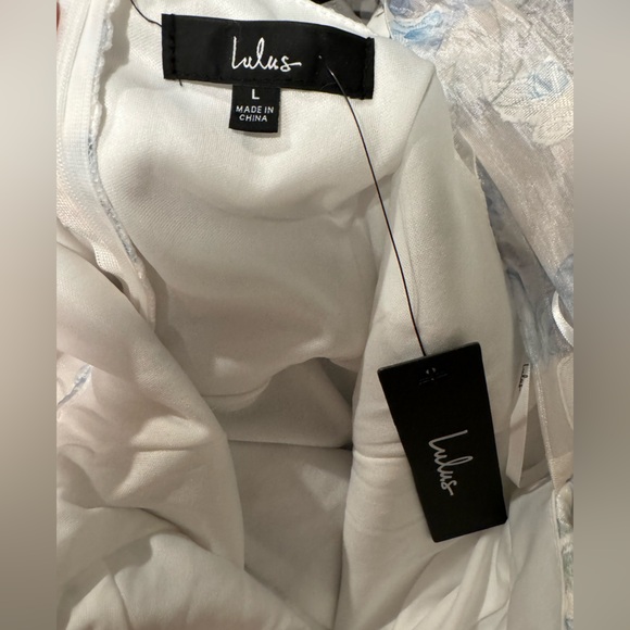 Lulu's White Sequin Embellished Maxi Dress - Picture 3 of 8